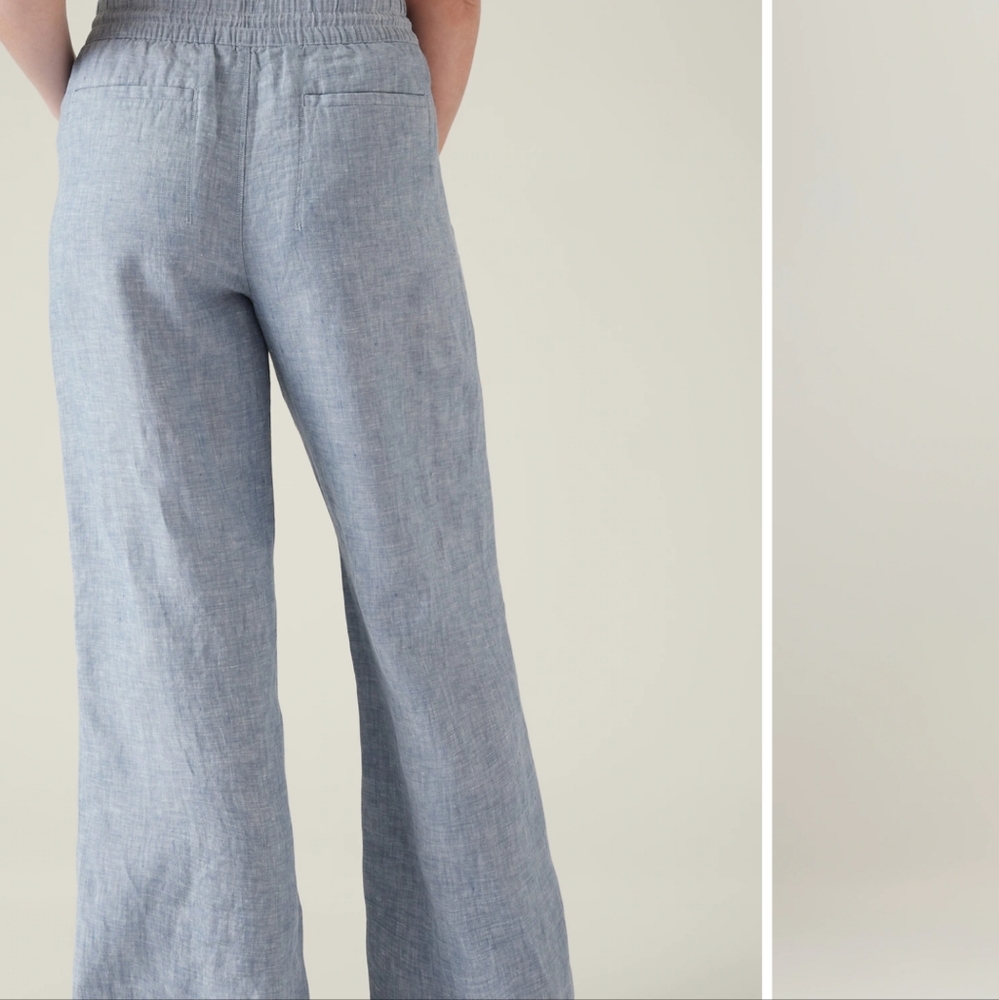 BYGO Athleta linen pants